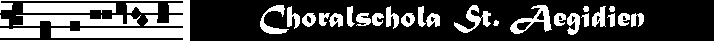 Logo der Choralschola